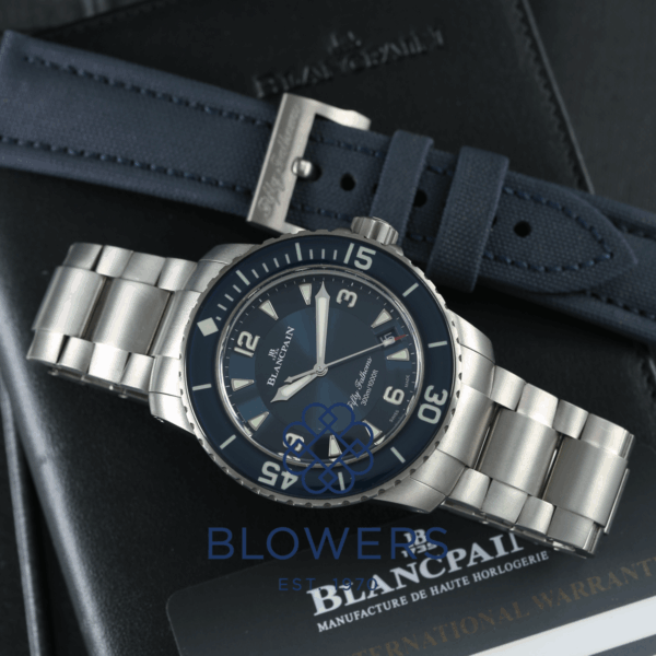 Blancpain Fifty Fathoms Titanium 5015-12B40-52A
