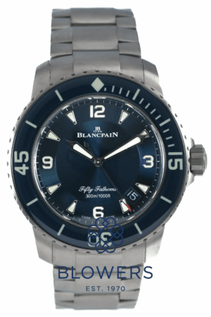 Blancpain Fifty Fathoms Titanium 5015-12B40-52A