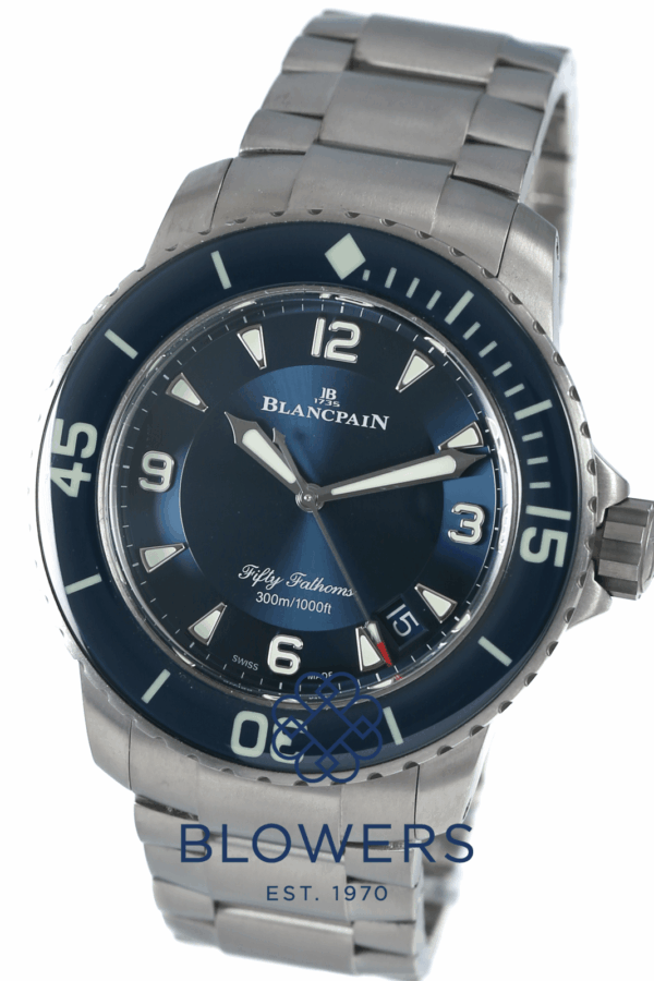 Blancpain Fifty Fathoms Titanium 5015-12B40-52A