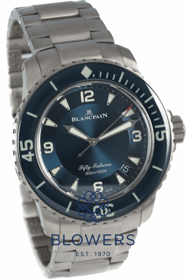 Blancpain Fifty Fathoms Titanium 5015-12B40-52A