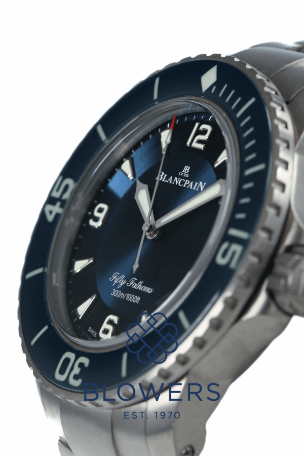 Blancpain Fifty Fathoms Titanium 5015-12B40-52A