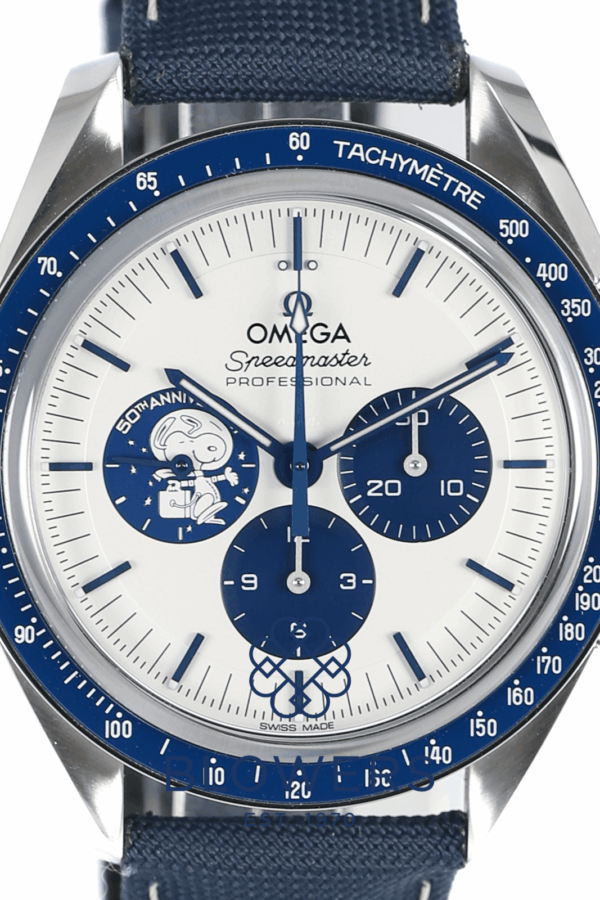 Omega Speedmaster Silver Snoopy Award 50th Anniversary Chronograph 310.32.42.50.02.001