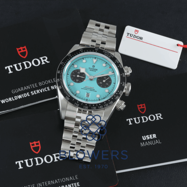 Tudor Black Bay Chronograph “Flamingo Blue” M79360N-0024