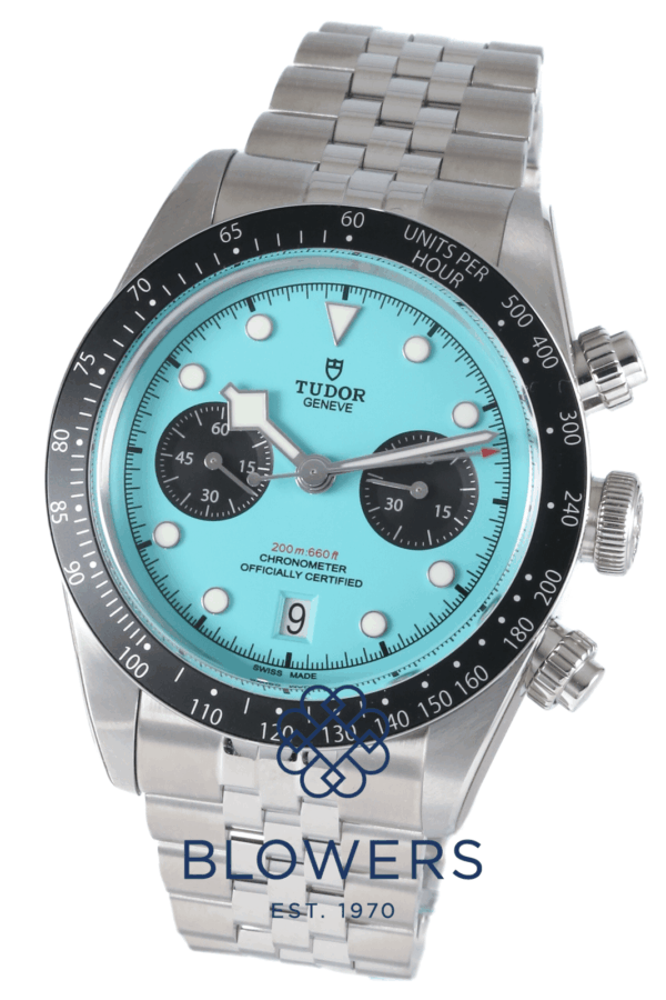 Tudor Black Bay Chronograph “Flamingo Blue” M79360N-0024