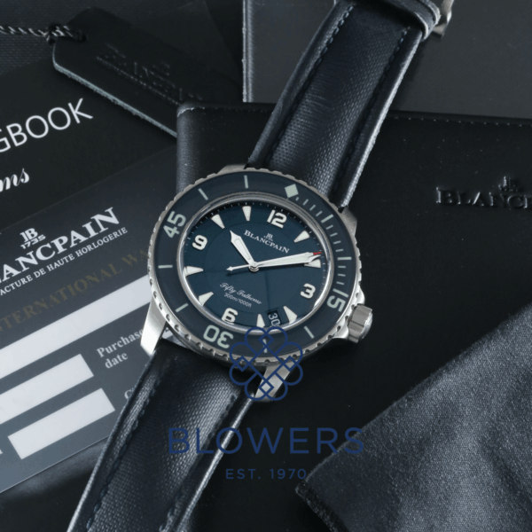 Blancpain Fifty Fathoms Titanium Ref: 50015-12b40-O52a