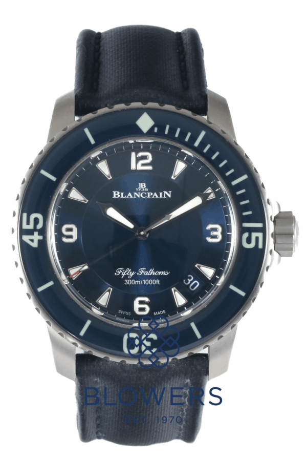 Blancpain Fifty Fathoms Titanium Ref: 50015-12b40-O52a