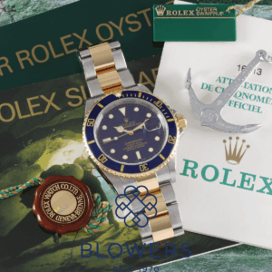 Rolex Bi-Metal Submariner Date 16613