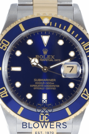 Rolex Bi-Metal Submariner Date 16613