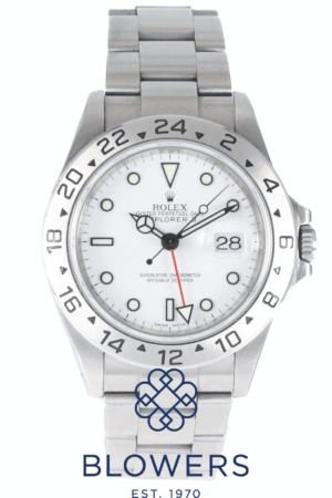 Rolex Explorer II 16570 “Polar” White Dial