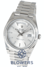 White Gold Rolex Day-Date 228239 (RRP £40,400)