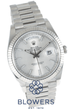 White Gold Rolex Day-Date 228239 (RRP £40,400)