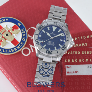 Omega Seamaster Professional Diver 300M Royal Navy Clearance Edition 2257.80.00