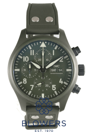 IWC Pilot’s Watch Chronograph TOP GUN Edition “Woodland” IW389106