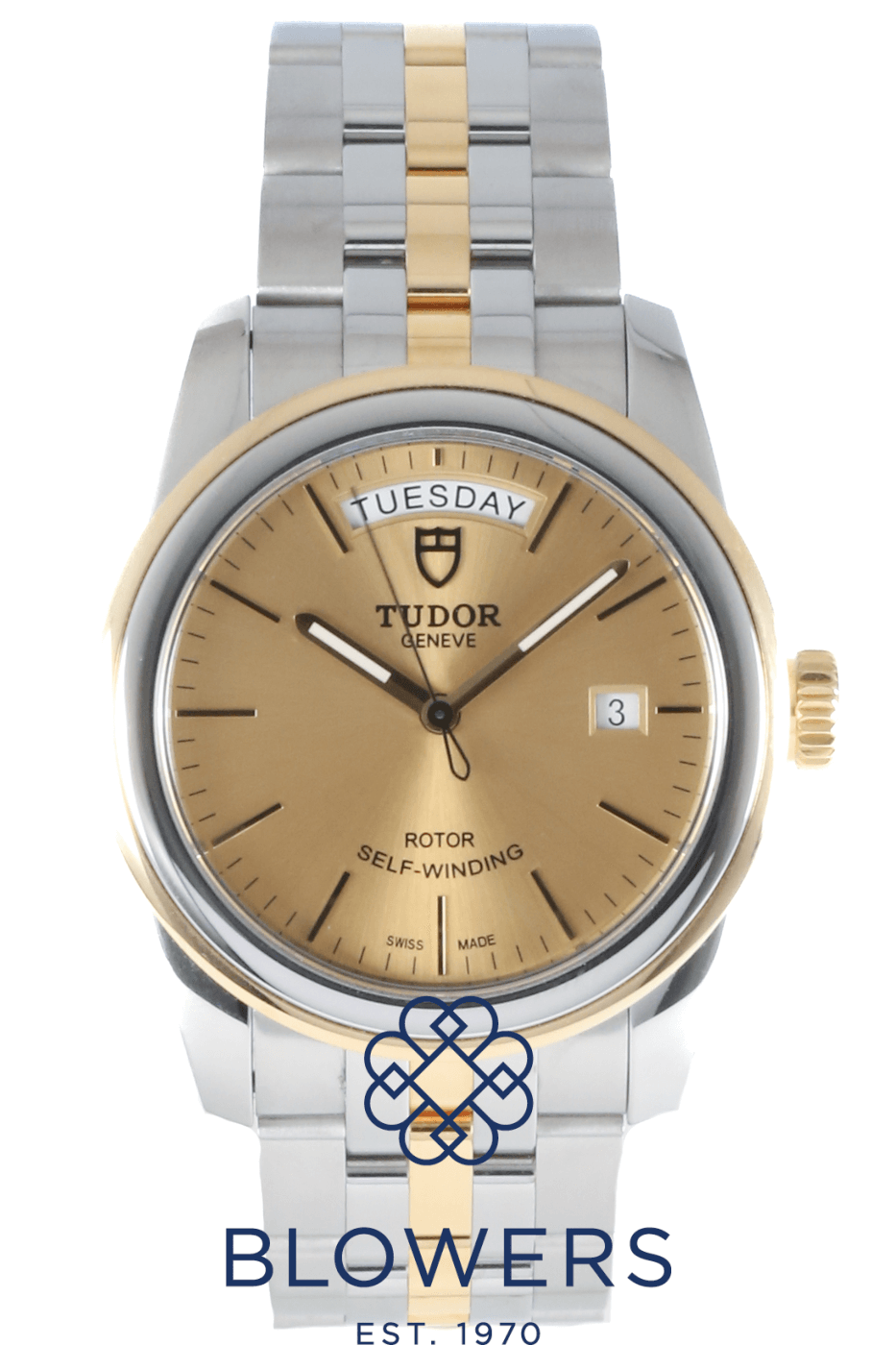 30500196 Tudor Glamour Day-Date 56003